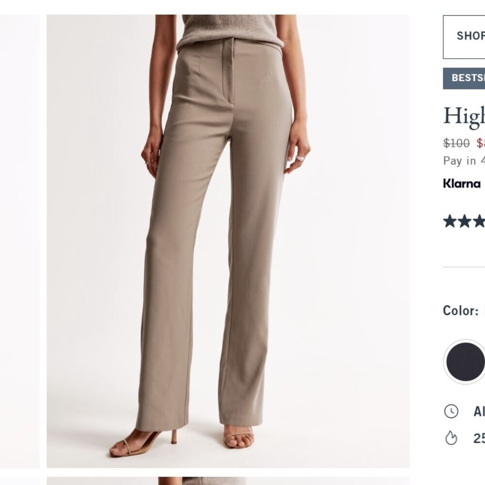 Abercrombie Work Trouser